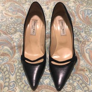 Jimmy Choo Stiletto with Suede Detail